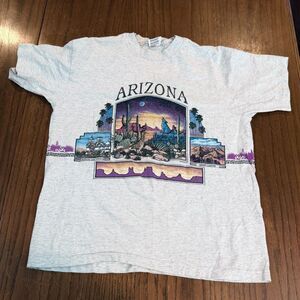 Vintage 1992 Arizona San Segal T Shirt Large USA Made Double Sided Graphic